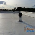 аэратор на плоской кровле